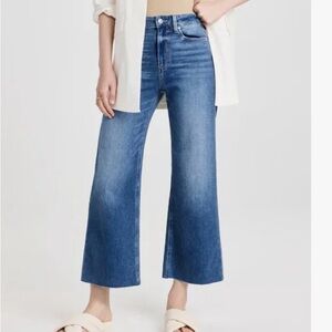 Anthropologie Paige denim wide leg crop petite